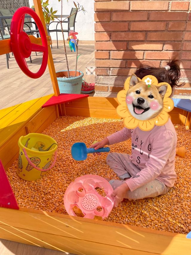 Arenero infantil barco madera