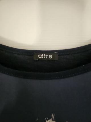 Maglietta Oltre blu navy