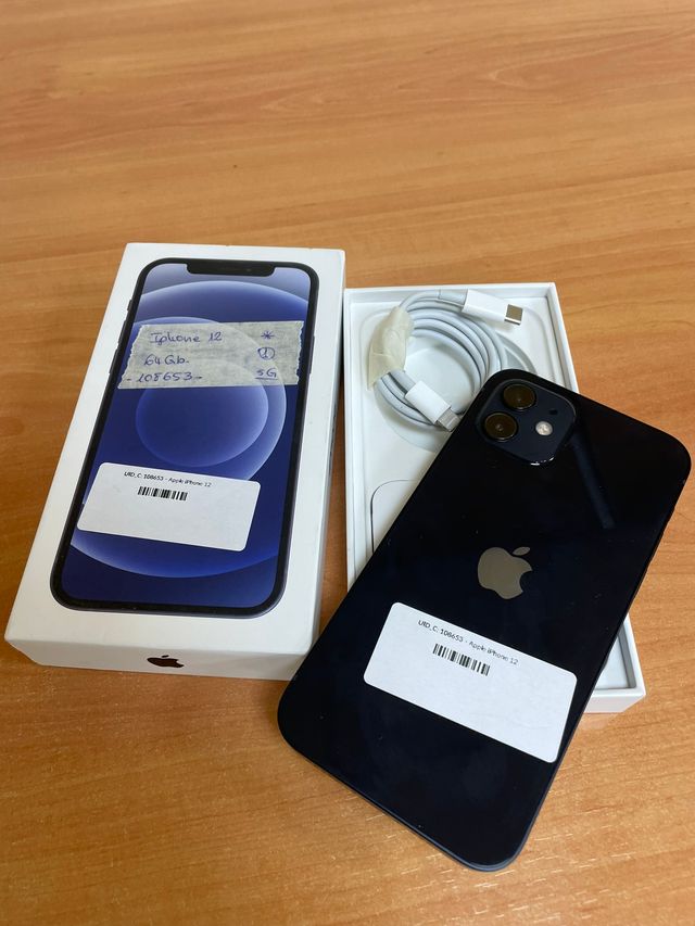 iPhone 12 64GB Azul - 108653 - bajada precio