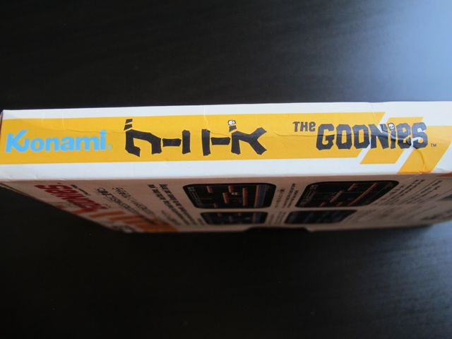 The Goonies MSX Konami Cartucho (J) con caja