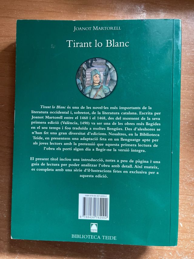 Biblioteca Teide 001 - Tirant lo blanc -Joanot ...