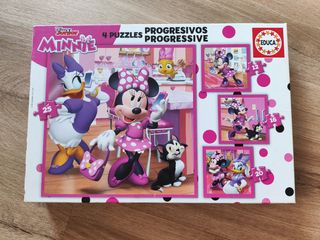 Puzzles Minnie Mouse y regalo
