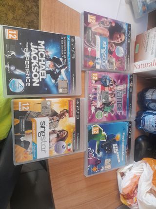 Giochi PS3 Singstar e Michael Jackson