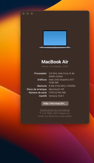 MacBook Air 13» 2019 grigio siderale