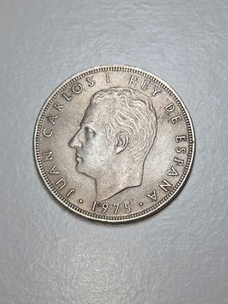 Moneda 100 PTAS Juan Carlos I 1975