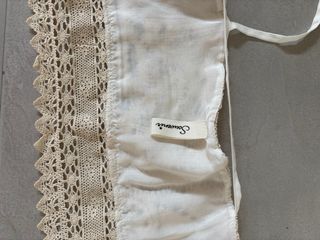 Top pizzo foderato elegante