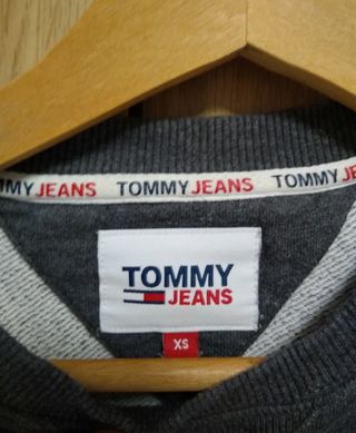 Sudadera Tommy Hilfiger Gris Talla XS