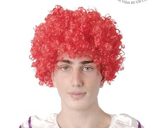 Disfraz Payaso Enterizo Peluca Adulto Talla S/M