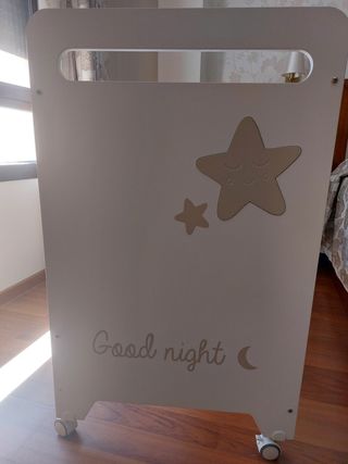 Cuna Micuna con estrellas y Good night