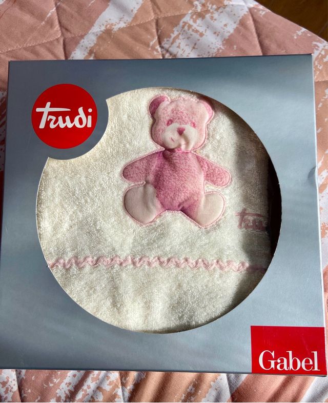 Asciugamano Trudi by Gabel Orsetto Cremino Rosa