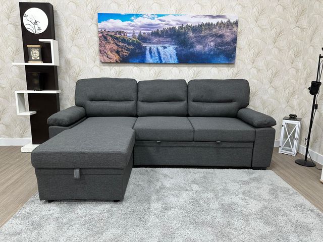 Sofá Chaise longue convertible en cama