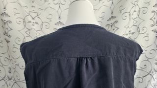 Conjunto falda y camisa azul