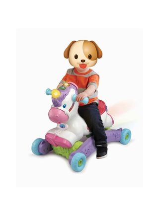 Unicornio correpasillos y balancín VTech