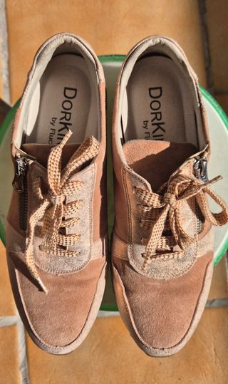 Zapatillas Dorking Talla 38 Rosa Palo