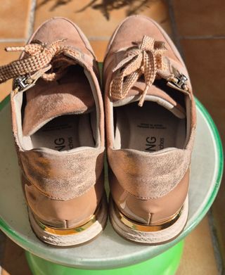 Zapatillas Dorking Talla 38 Rosa Palo