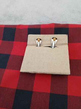 Pendientes Baturra Traje Gala Coral. Muy antiguos.