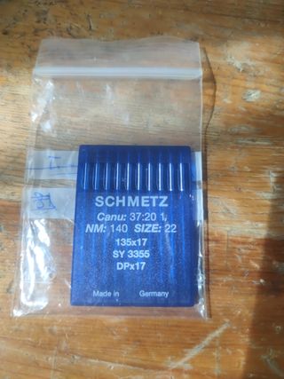Agujas Schmetz para máquina de coser
