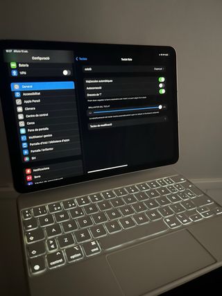 Teclado Mágico Apple iPad Blanco