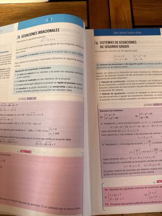 Matemáticas I 1º Bachillerato