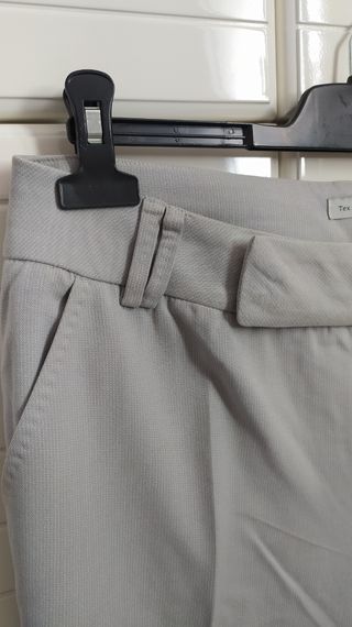 Pantalón de vestir gris clarito