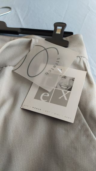 Pantalón de vestir gris clarito