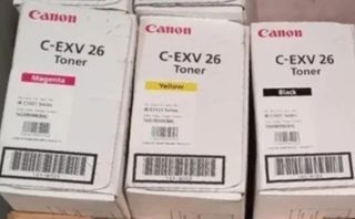 Toner Canon C-EXV26 Magenta, Yellow, Black