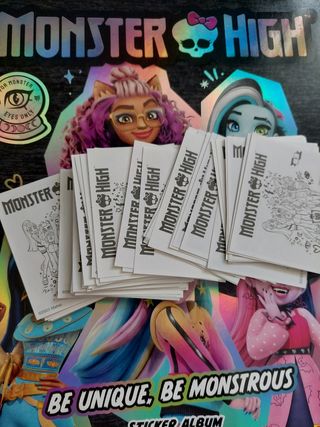 Pack Cromos Monster High + Álbum