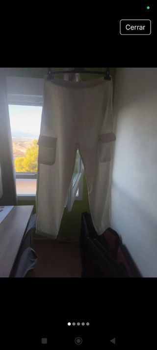 Pantalón chándal blanco nuevo sin etiqueta