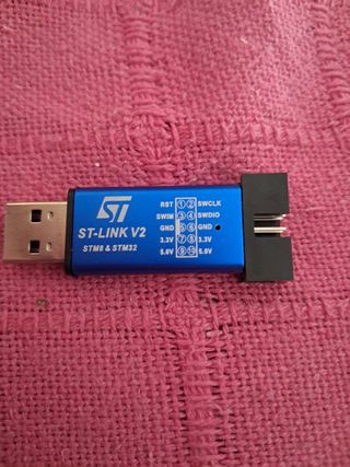 Programador ST-LINK V2 STM8 STM32