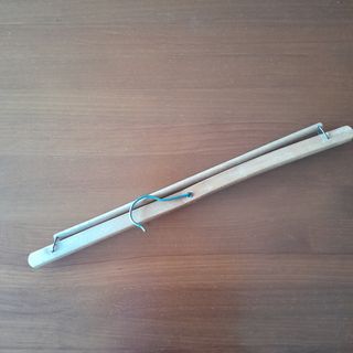 Percha Plegable Ropa Vintage Madera