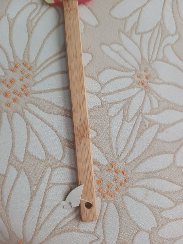 Espátula sandía con mango de bambú