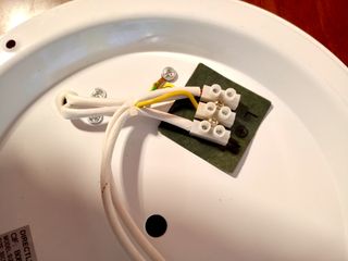 Lámpara plafón techo o pared 30x30 cm. Cristal.