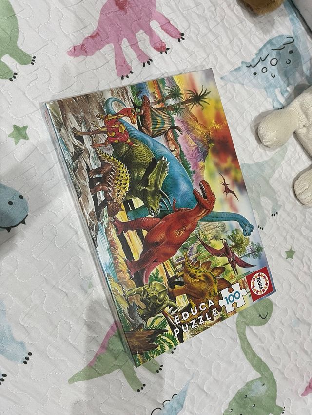 Puzzle Educa 100 Piezas Dinosaurios