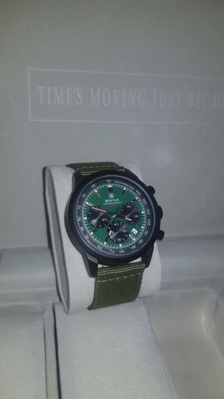 Reloj Cronógrafo Deportivo Verde