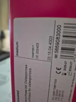 Arnés Ortopédico Spinomed