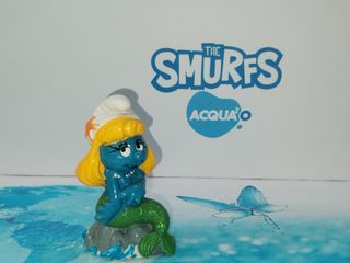 Puffi Puffetta Sirena 20142 Mermaid Var. 1B Peyo 1