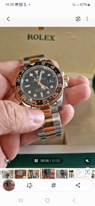 Rolex GMT-Master II Root Beer