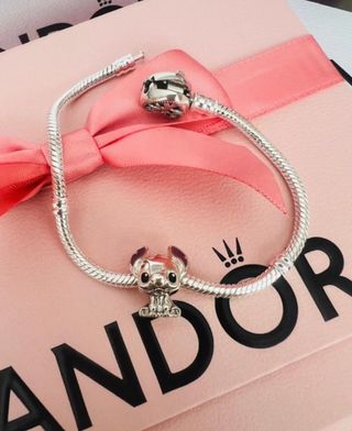 Charm Pandora Lilo & Stitch Plata