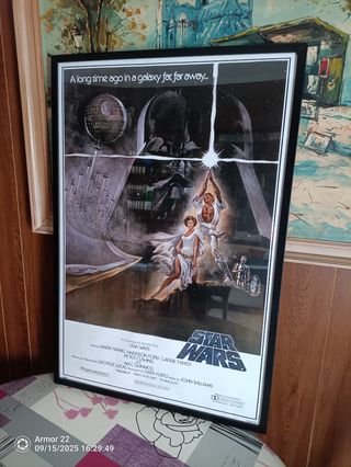 Póster Star Wars Enmarcado