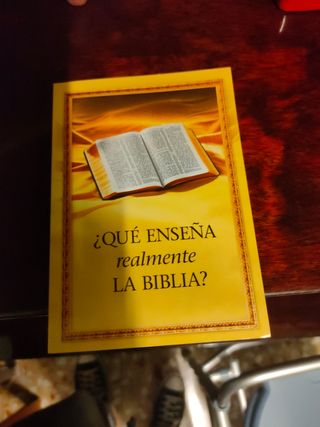 Libro Que enseña la biblia