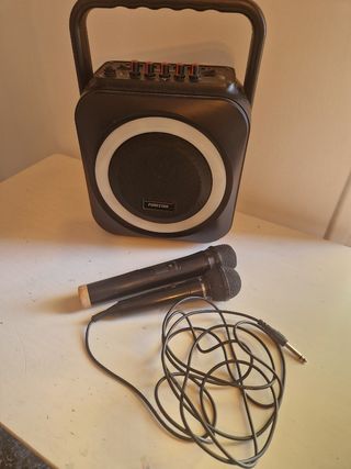 Altavoz Karaoke Fonestar Negro