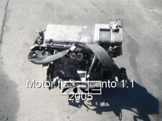 Motor fiat seicento 1.1 2005.