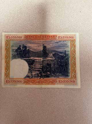 Lote 4 Billetes Antiguos España Pesetas