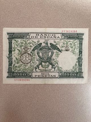 Lote 4 Billetes Antiguos España Pesetas