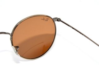 Gafas de Sol Ray-Ban RB3447 Round Metal Marrón