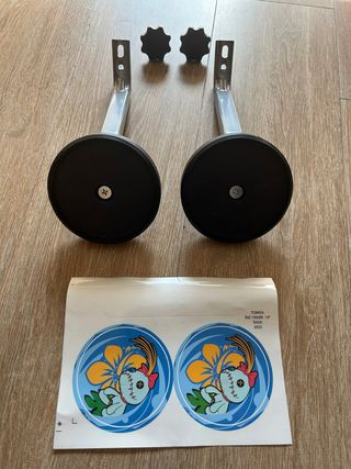 14 ruote per bici con adesivi Stitch
