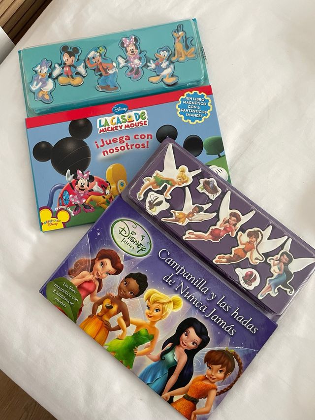 Pack de dos libros: Campanilla y Mickey Mouse