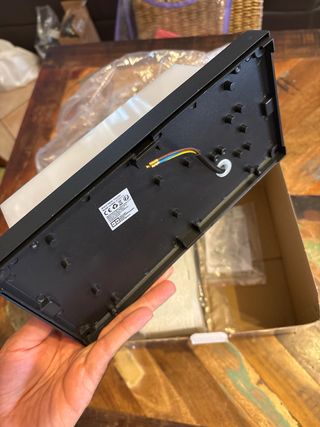 Coppia lampade da esterno nere