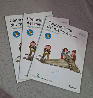 Libro conocimiento del medio 4 primaria