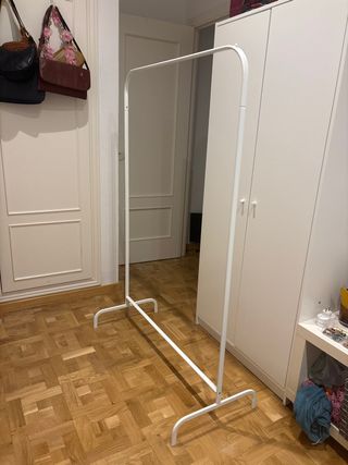 Burro perchero blanco Ikea